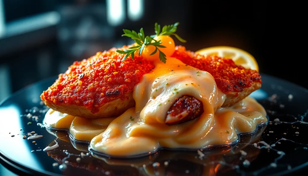 Crispy Parmesan Chicken with Creamy Lemon Pasta - Food Market Insights