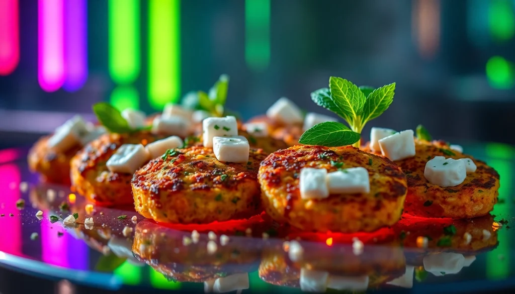 Crispy Zucchini Fritters with Feta and Mint - Food Market Insights