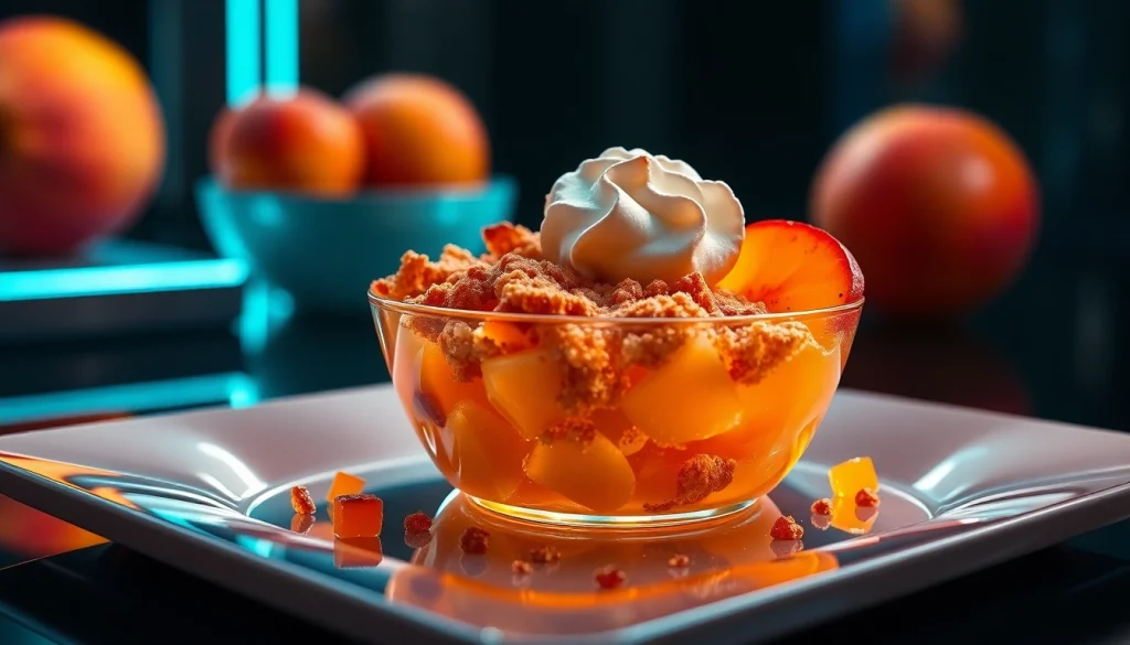 Healthy Peach Crisp: Easy, Light Summer Dessert - Food Market Insights
