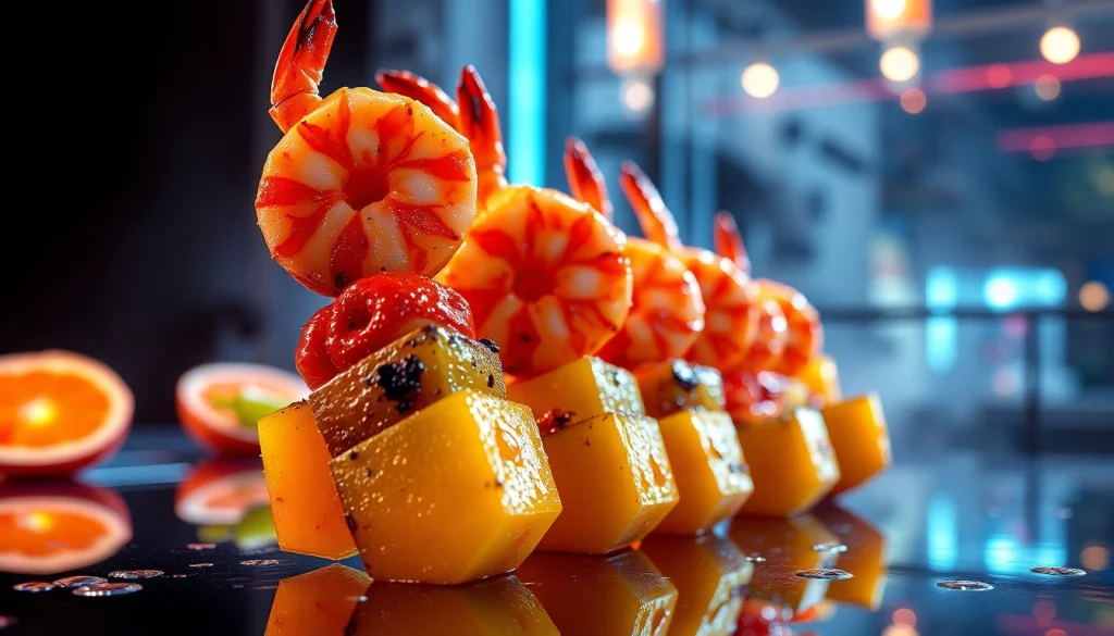 Shrimp and Pineapple Skewers: Sweet-Spicy Grilled Kabobs - Food Market Insights
