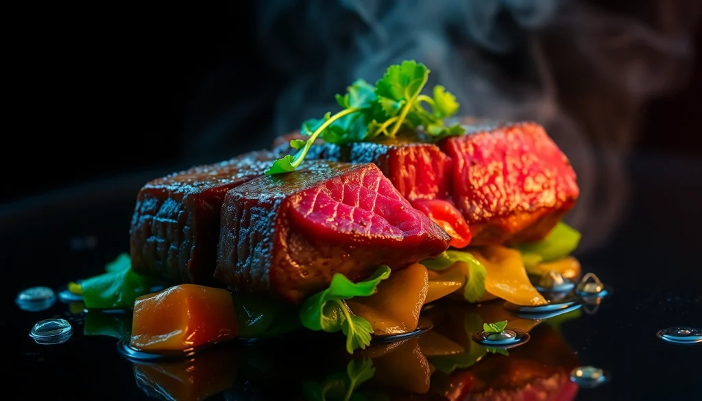 Steak With Dashi Greens for One Recipe - Food Market Insights