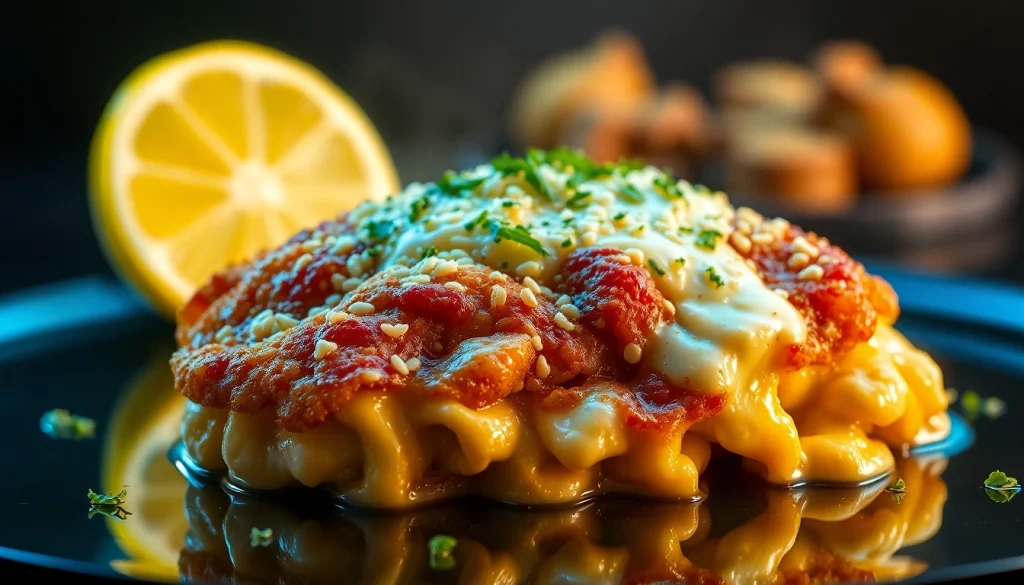 Crispy Parmesan Chicken with Creamy Lemon Pasta - Food Price Chart Analysis