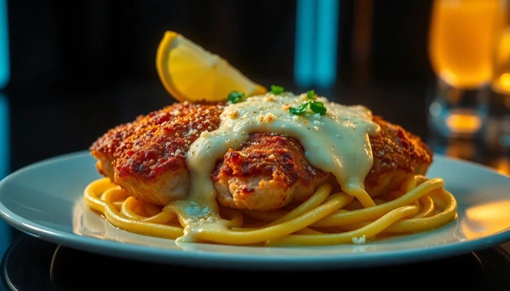 Crispy Parmesan Chicken with Creamy Lemon Pasta Recipe - Food Price Chart Analysis