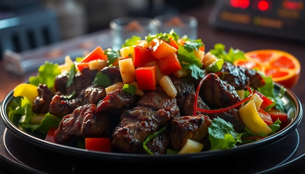 Steak Fajita Salad: Easy Grilled Tex-Mex Recipe - Food Conference Coverage